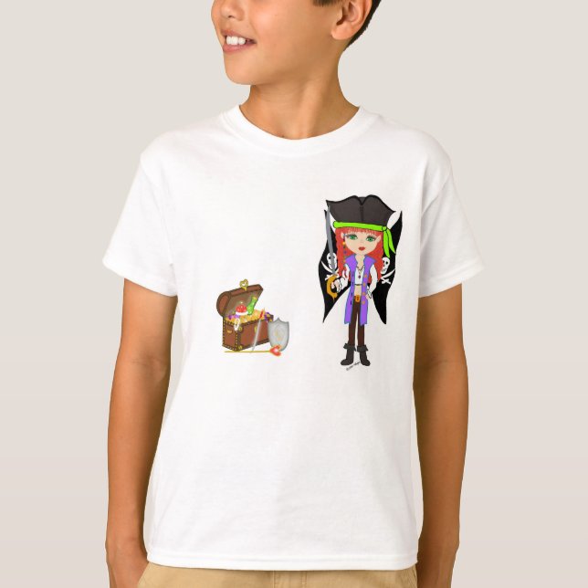 Mad Morgan Rackham with Treasure Tee (Front)