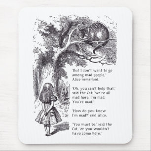 Mad People Mouse Mat