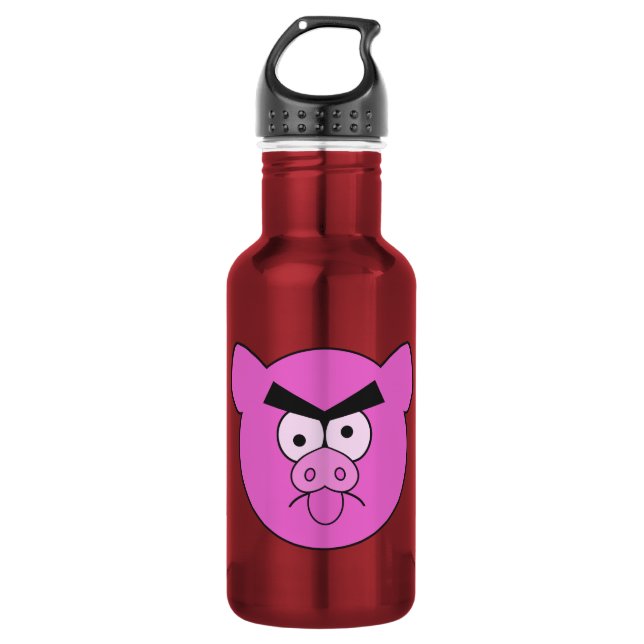 Mad Pig - choose colour 532 Ml Water Bottle (Front)