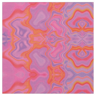 Mad pink marble 2 fabric