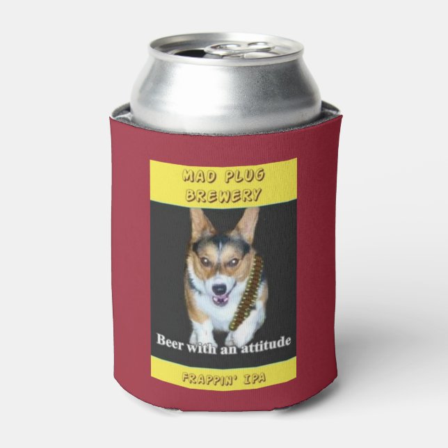 Mad Plug Brewing can Can Cooler (Can Front)