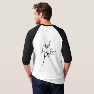 MAD Poker Eclipse Men's Baseball T-Shirt