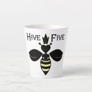 MAD Poker Hive Five Latte Mug