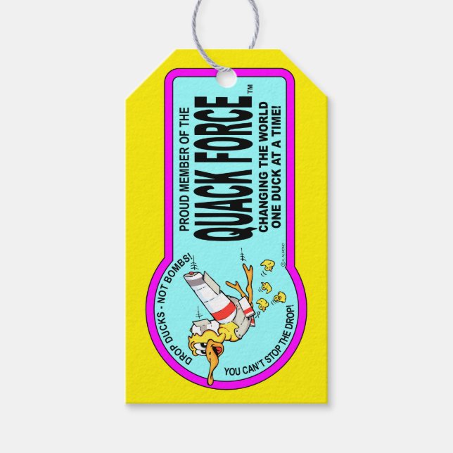 MAD QUACKER DUCKING TAG (Front)