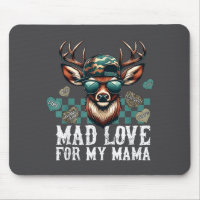 Mad Retro Love For My Mama Camo Deer Hunting Valen