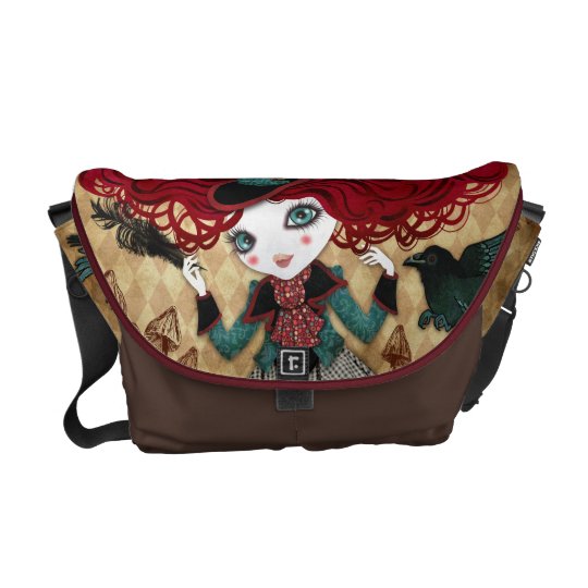Mad Riddle Messenger Bag