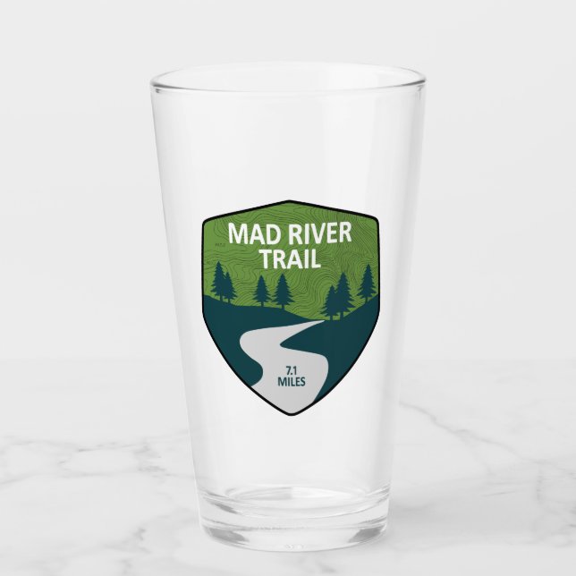 Mad River Trail Dayton Ohio Glass (Front)