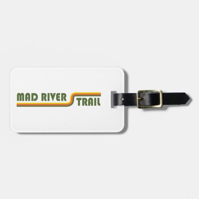 Mad River Trail Dayton Ohio Luggage Tag (Front Horizontal)