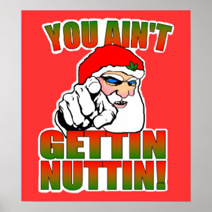 Mad Santa Poster