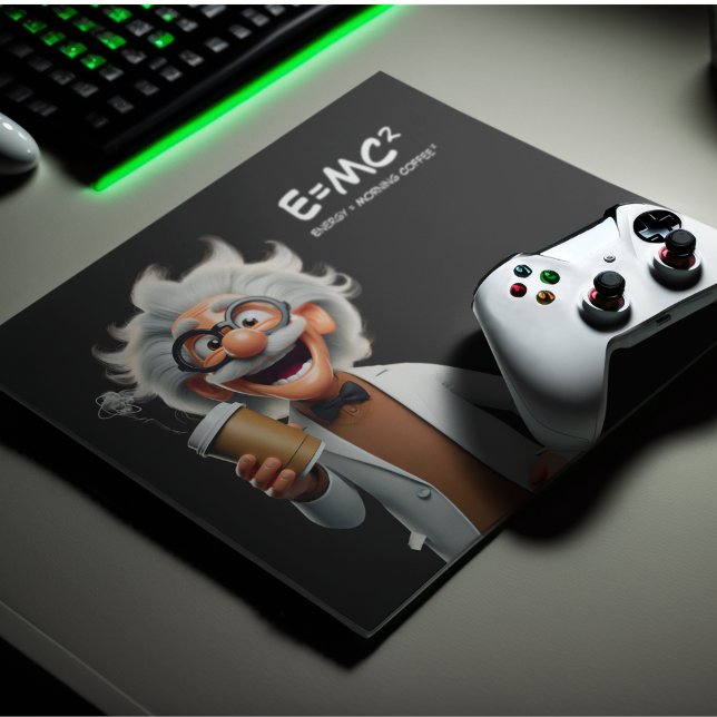 Mad Scientist Coffee Mouse Mat (Creator Uploaded)