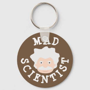 Mad Scientist Key Ring