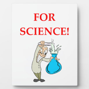 mad scientist plaque