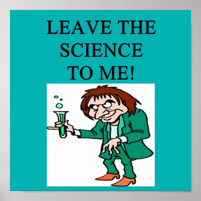 mad scientist poster (Front)