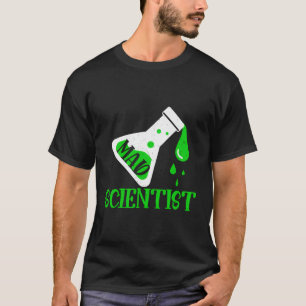 Mad Scientist Science For Child Boys Girls Costume T-Shirt