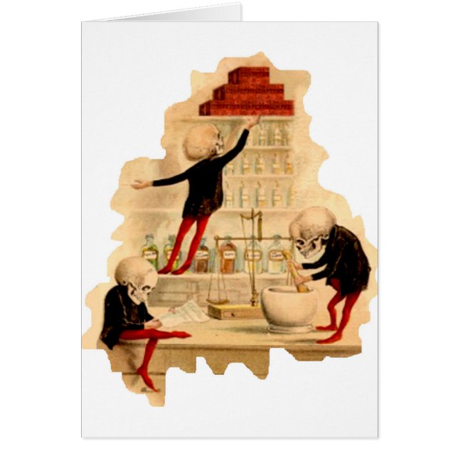 Mad Scientist Skeletons (Front)