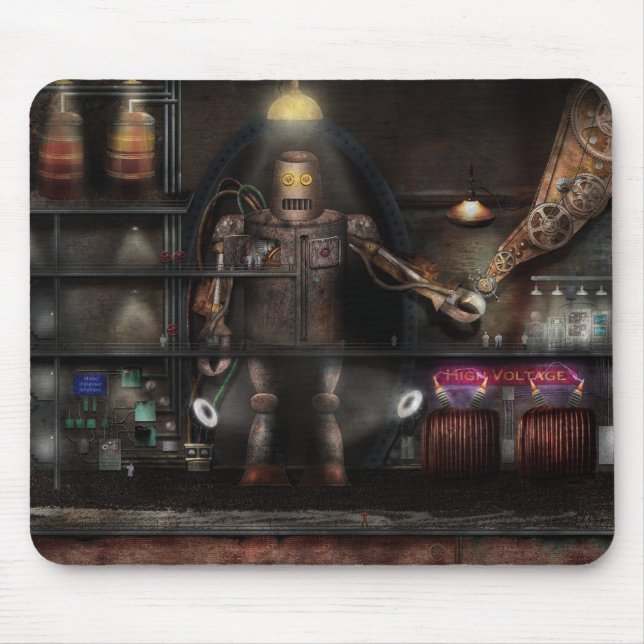 Mad Scientist - The Enforcer Mouse Mat (Front)