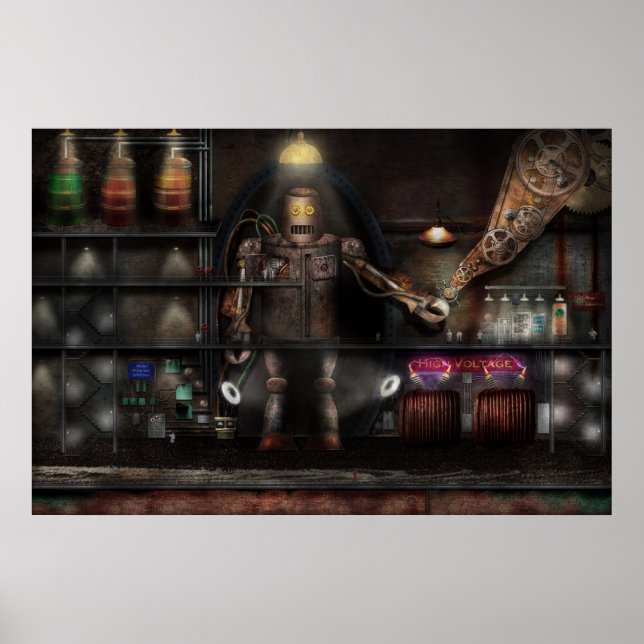 Mad Scientist - The Enforcer Poster (Front)