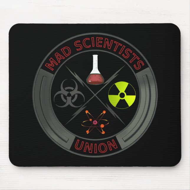 Mad Scientist Union Mouse Mat (Front)