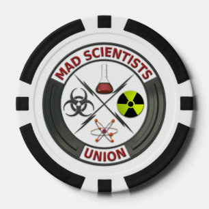 Mad Scientist Union Poker Chips