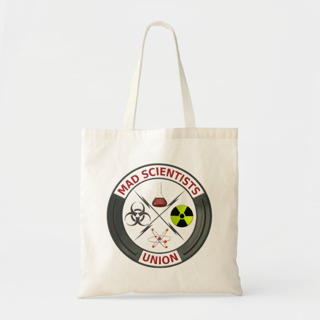 Mad Scientist Union Tote Bag (Front)