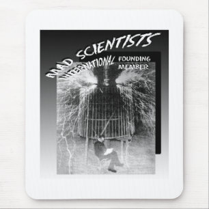Mad Scientists International-Nicola Tesla Mouse Mat