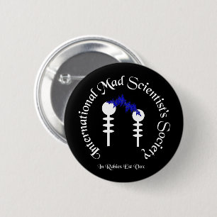 Mad Scientist's Society Button