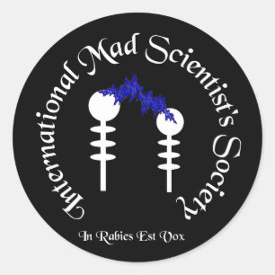 Mad Scientist's Sticker