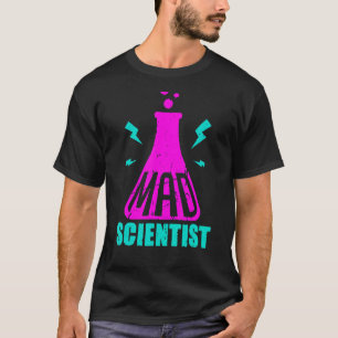 Mad ScientistScience For Child Boys Girls Fuunty T-Shirt