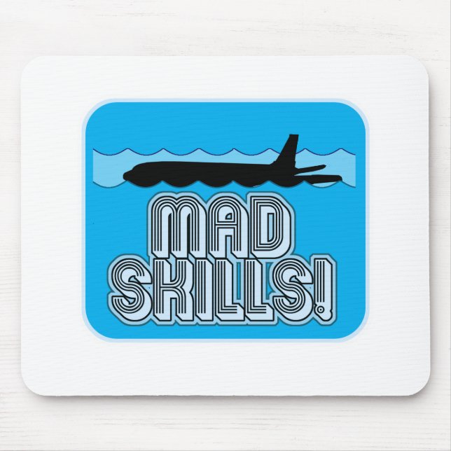Mad Skills Pilot Mouse Mat (Front)
