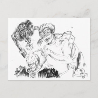 Mad Skillustrator post cards