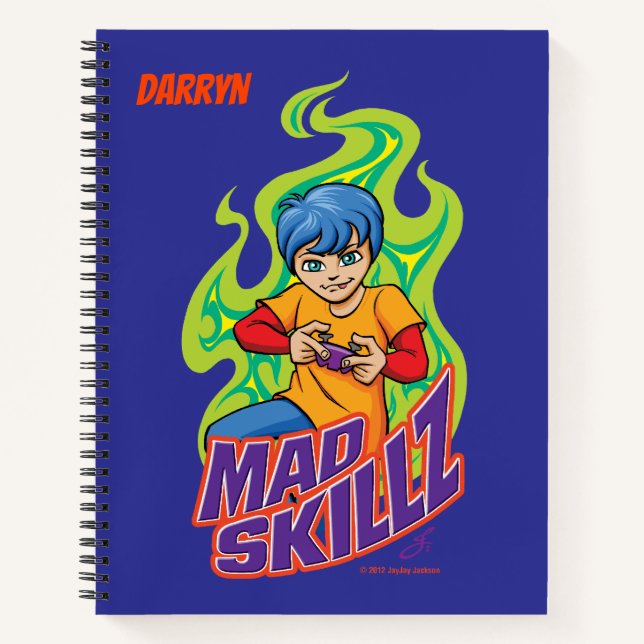 Mad Skillz Gaming Notebook (Front)