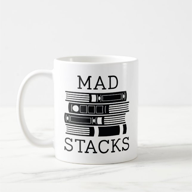 Mad Stacks Coffee Mug (Left)