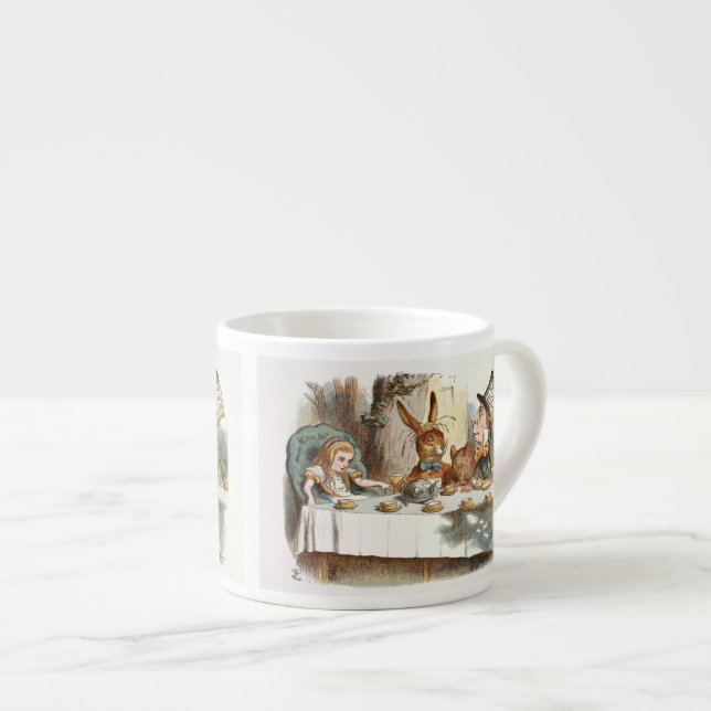 Mad Tea Party Espresso Cup (Front Right)