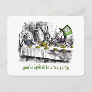 Mad Tea Party Invitations