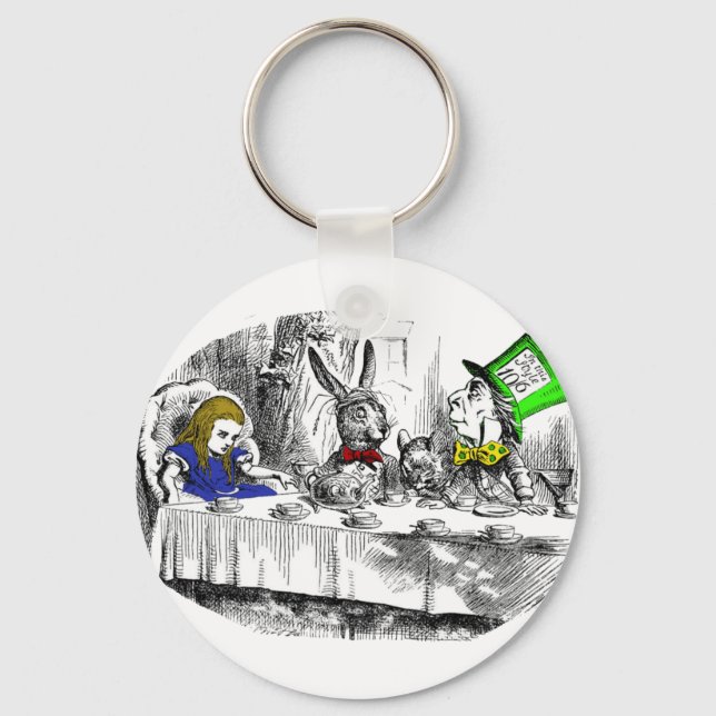 Mad Tea Party Key Ring (Front)