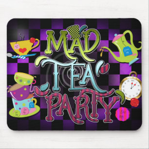 MAD TEA PARTY Whimsical Decor Computer Mouse pad