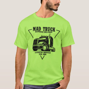 Mad Truck Logistic Service Mens  T-Shirt