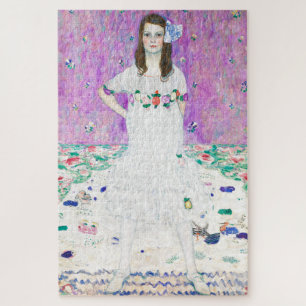 Mada Primavesi by Gustav Klimt Painting Artwork Jigsaw Puzzle