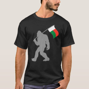 Madagascan Flag On Madagascar Flag T-Shirt