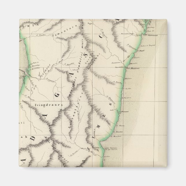 Madagascar Africa 56 Magnet (Front)