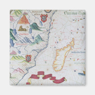 Madagascar and East African Coastline Magnet