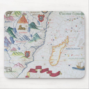 Madagascar and East African Coastline Mouse Mat