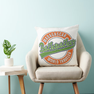 Madagascar Backpacker world traveller Cushion