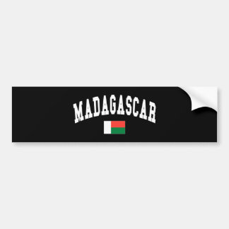 MADAGASCAR BUMPER STICKER