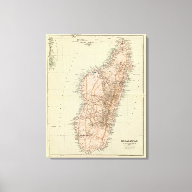 Madagascar Canvas Print (Front)