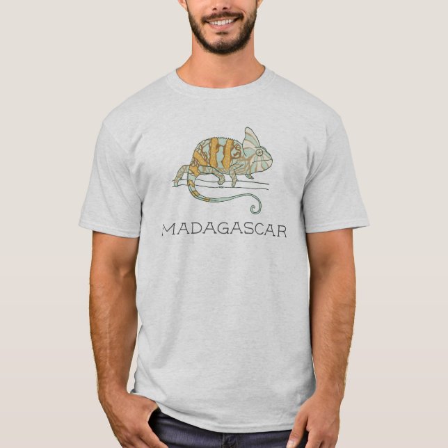 Madagascar chameleon, men's T-Shirt (Front)