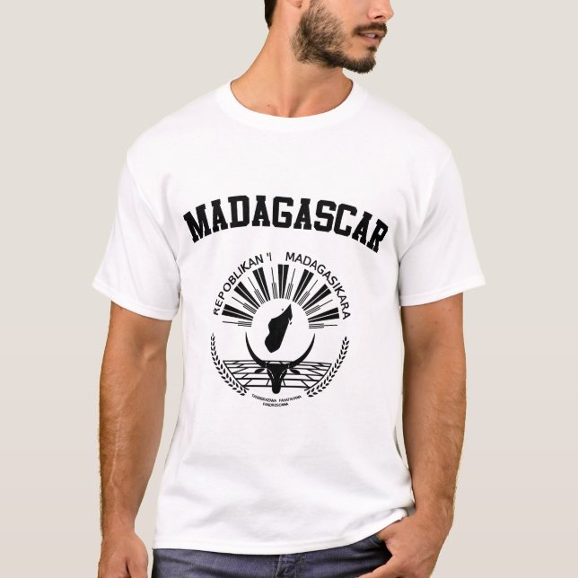Madagascar Coat of Arms T-Shirt (Front)