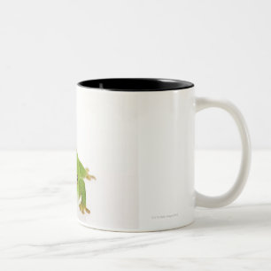 Madagascar day gecko (Phelsuma madagascariensis) Two-Tone Coffee Mug