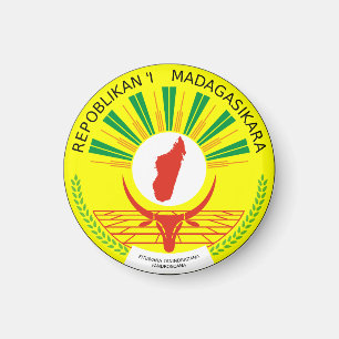 Madagascar Emblem Magnet