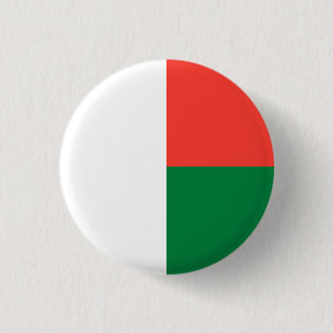Madagascar Flag 3 Cm Round Badge